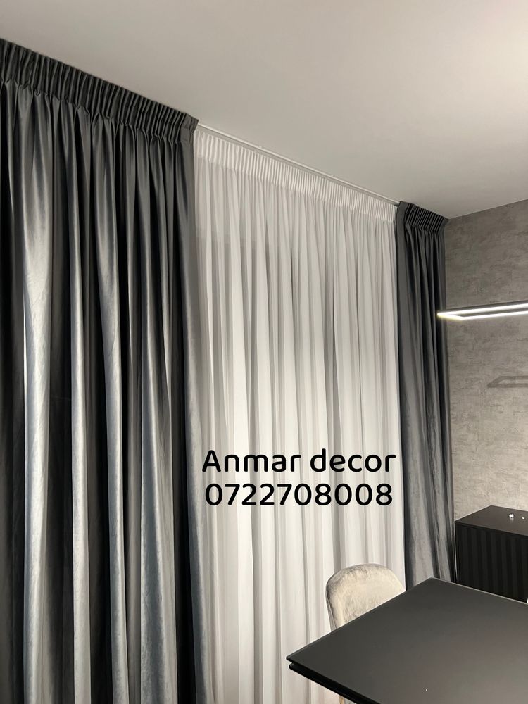 Draperii si perdele premiuim . * Diferite culori firma Anmar Decor