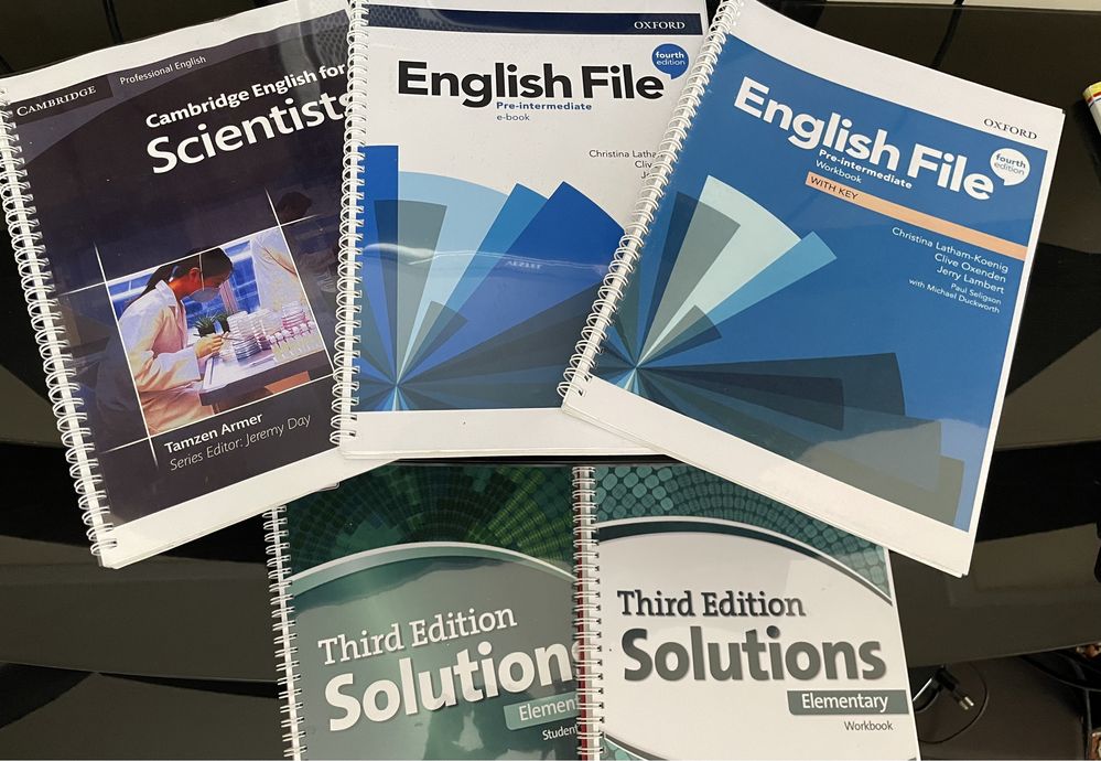 English File/ Family and Friends/ Solution / Headway