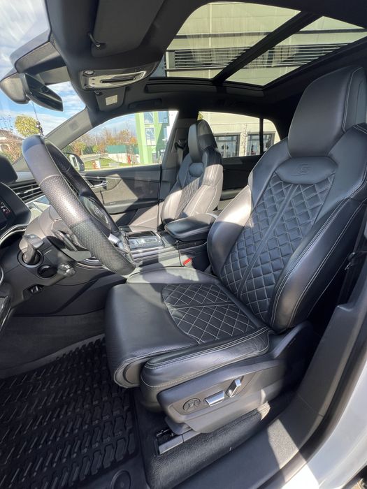 Audi Q8 3x S-Line,Alb Perlat,Maxton,Panoramic,bang olufsen 3d,masaj