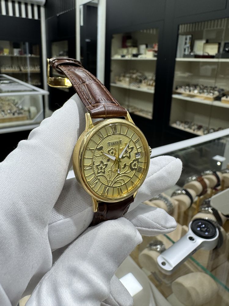 Женские Золотые Часы Tissot 750Пробы