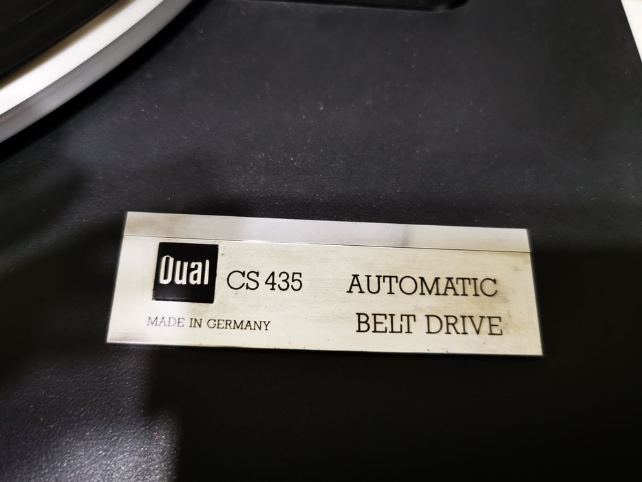 Pick-up Dual CS435 automatic belt drive made in Germany