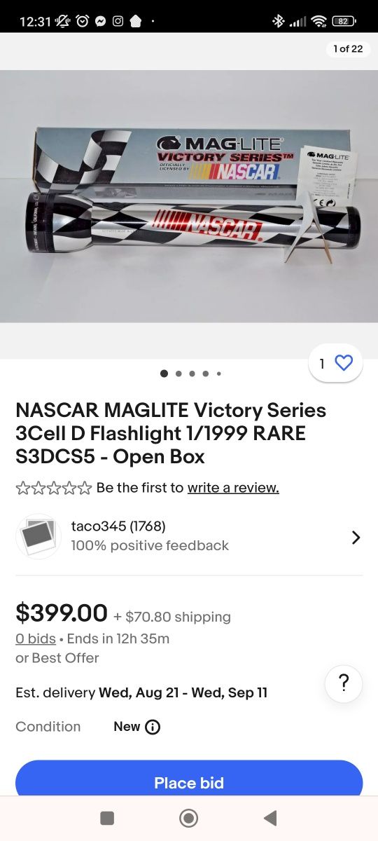 MAGLITE Signature Series NASCAR Victory Series 3-D
