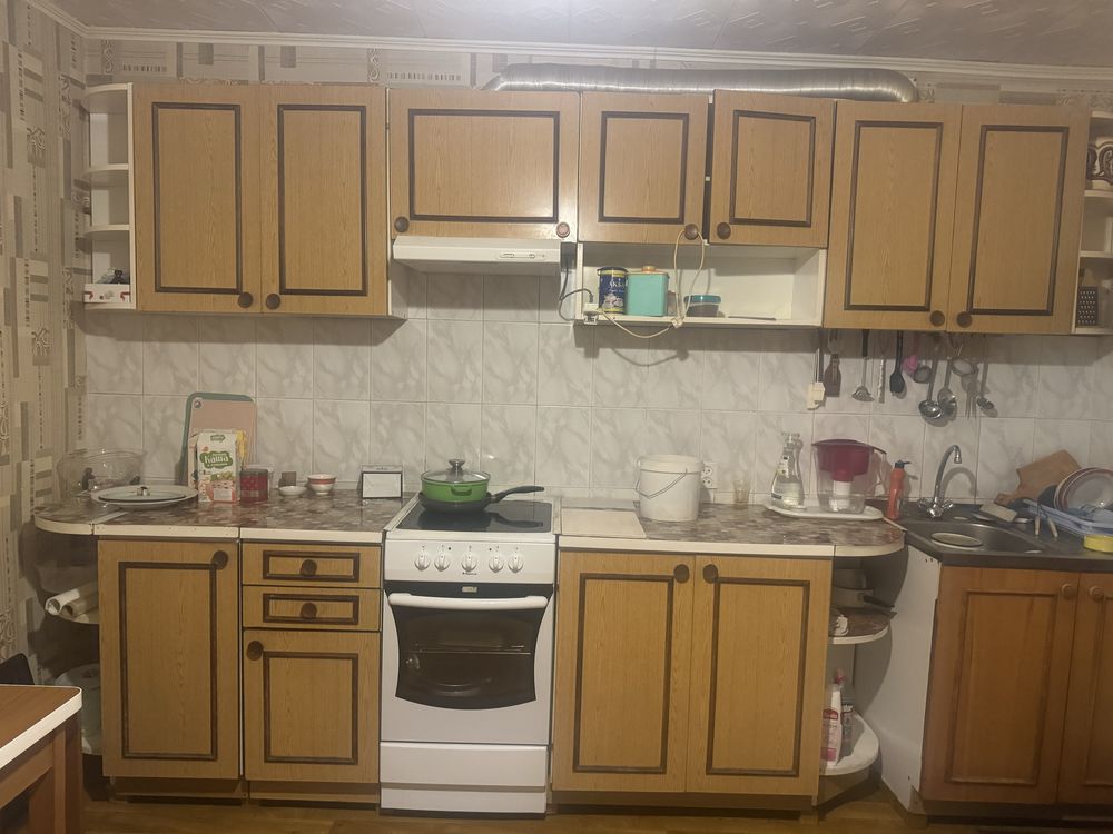 Шкаф, кухонный, стол, компьютерный стол