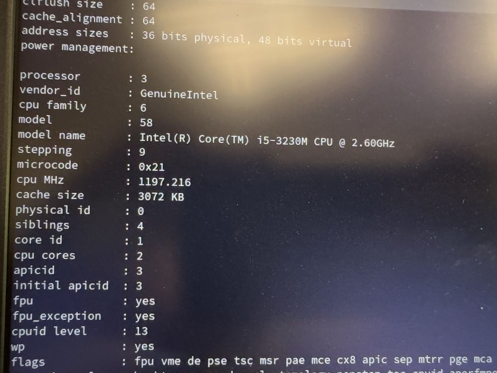 Lenovo X230 IPS 8GB RAM 256 SSD