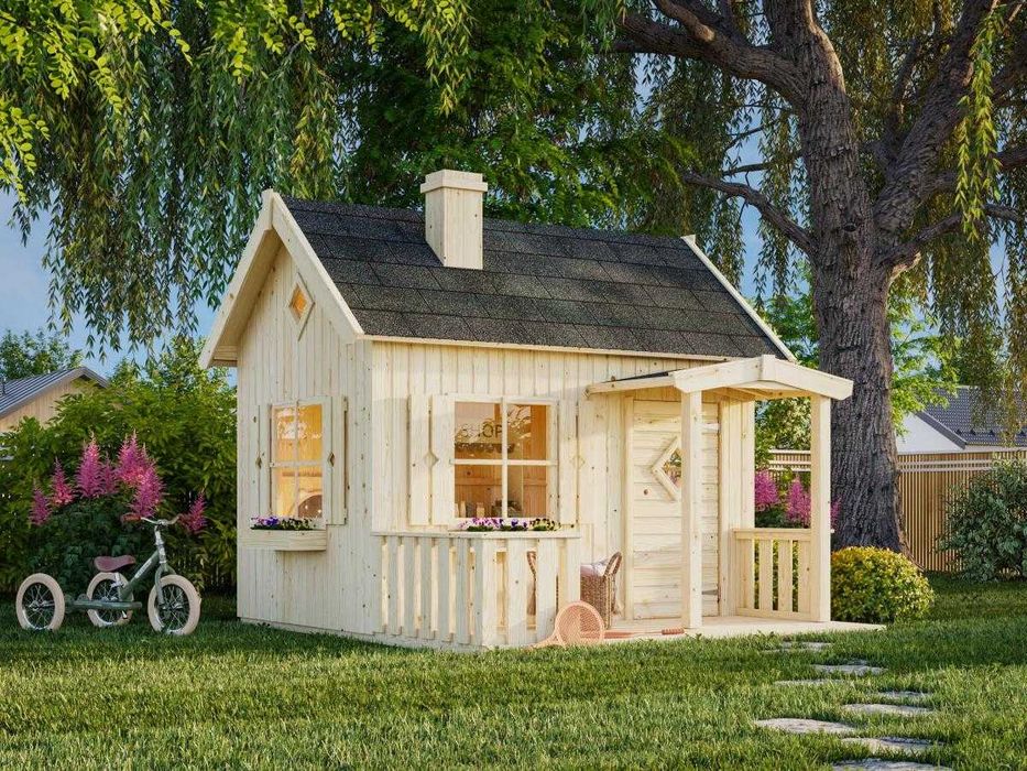 Casute din lemn pentru copii