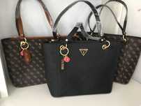 Geanta Guess - Ysl Negru/Maro si Mk