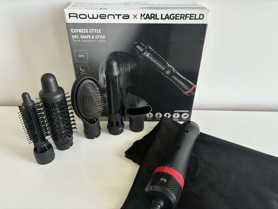 Четка за коса Rowenta x Karl Lagerfeld – 5 в 1