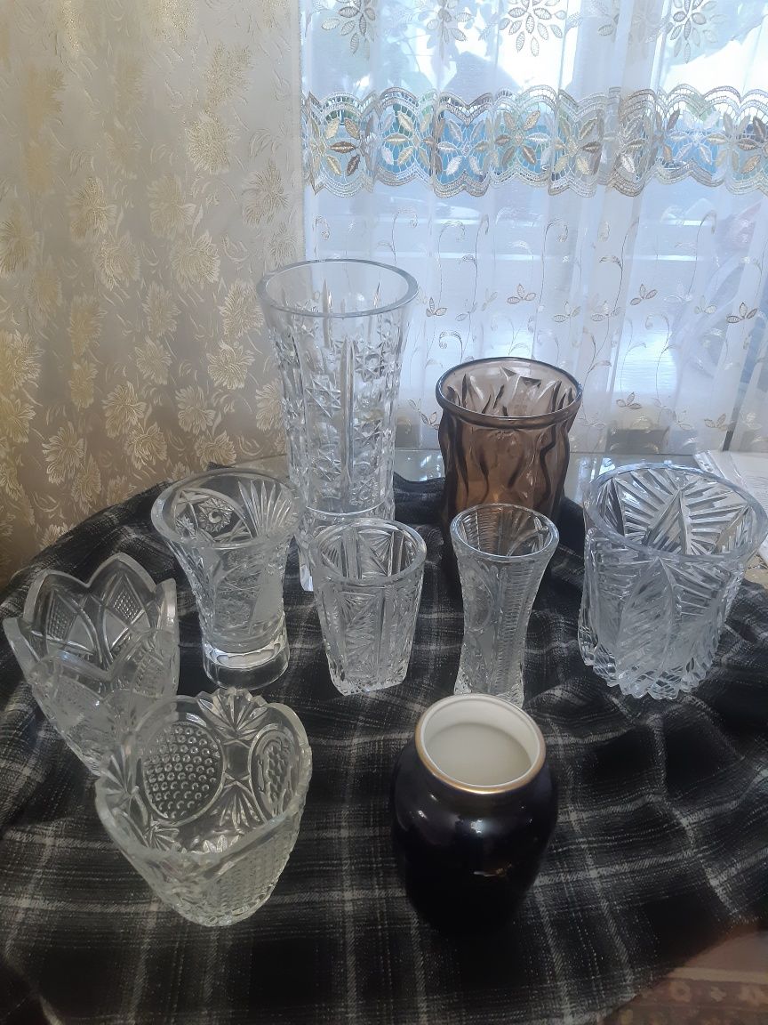 Посуда хрусталь,стекло