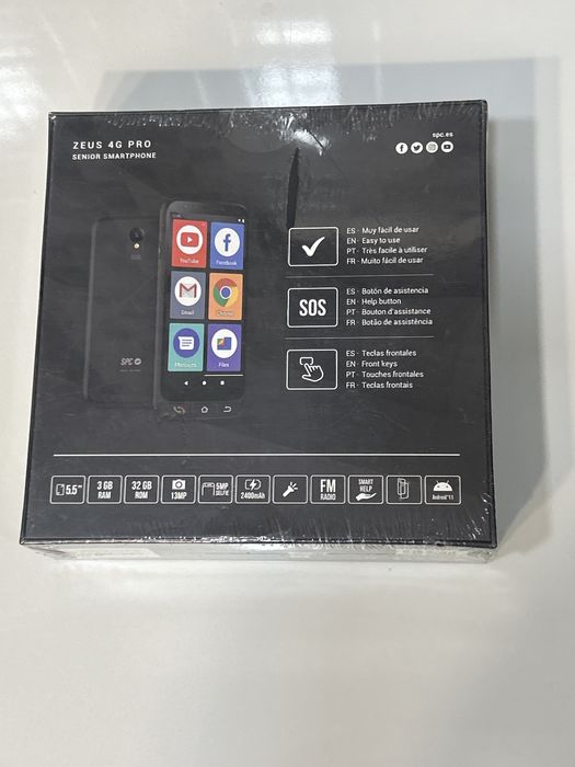 Smart Phone • NOU • Sigilat • ideal Seniori • Zeus 4G Pro