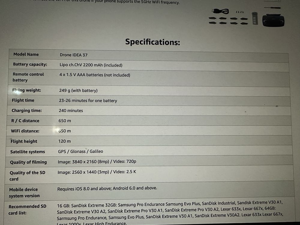 Drona 4k Noua 5ghz Gps