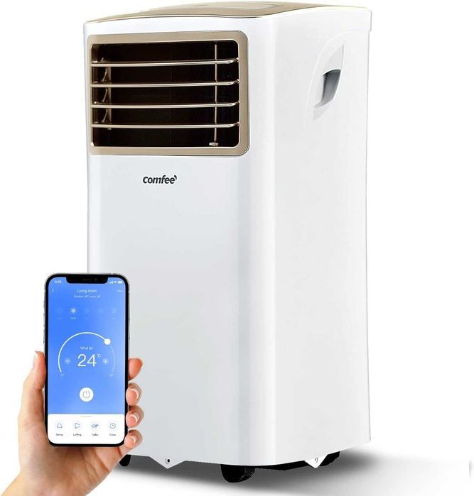 Aparat de aer condiționat mobil Comfee Easy Cool 2.6 kW, 9000 BTU, alb