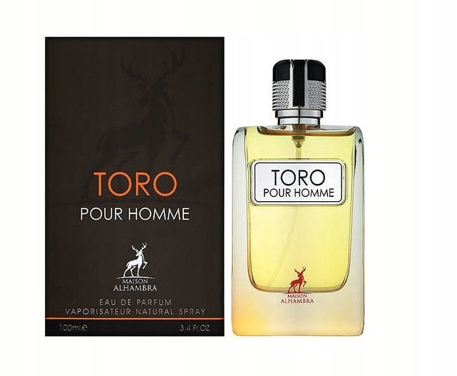 Apa de parfum pentru bărbați Alhambra Toro Pour homme