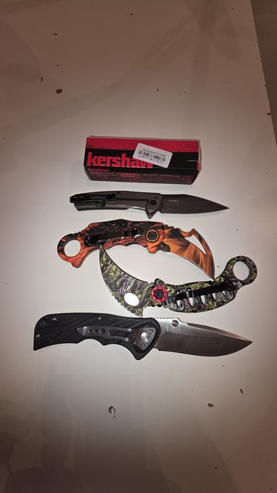 Kershaw, enlan,browning 4 бр.