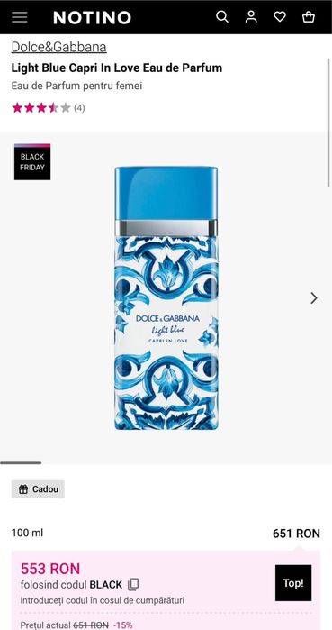 Parfum dama nou original