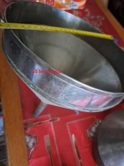 Pilnie de inox de diferite marimi