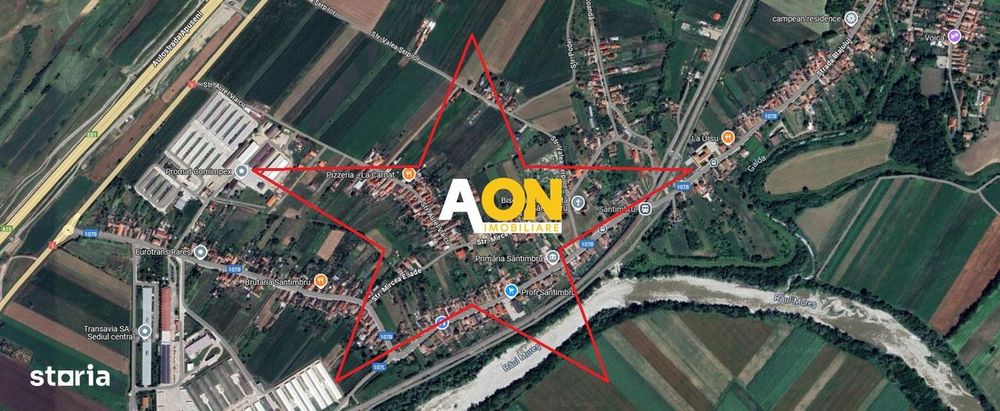 Teren Intravilan Santimbru Sat, Toate Utilitatile