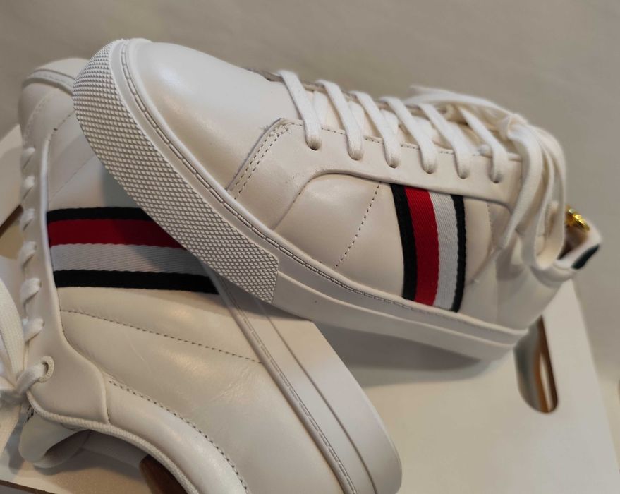 Pantofi sport casual 41 premium Tommy Hilfiger piele naturala moale