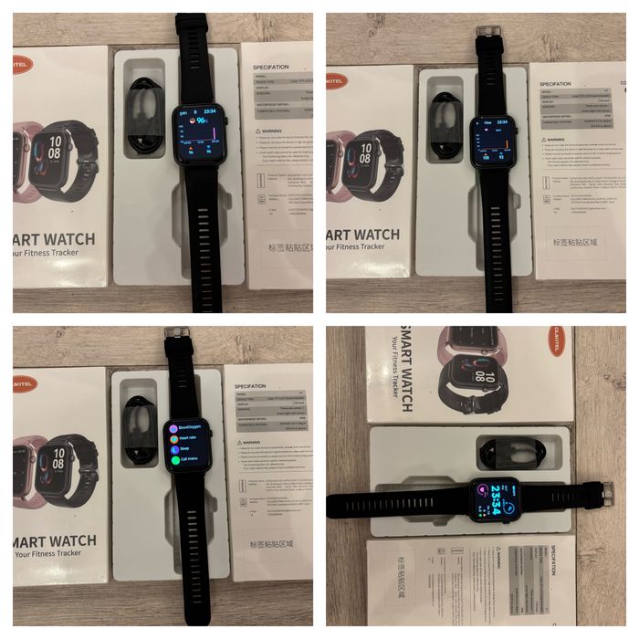 Oukitel V3 Smartwatch | 1.83 IPS, IP68, BT Call, SpO2, HR, notificări