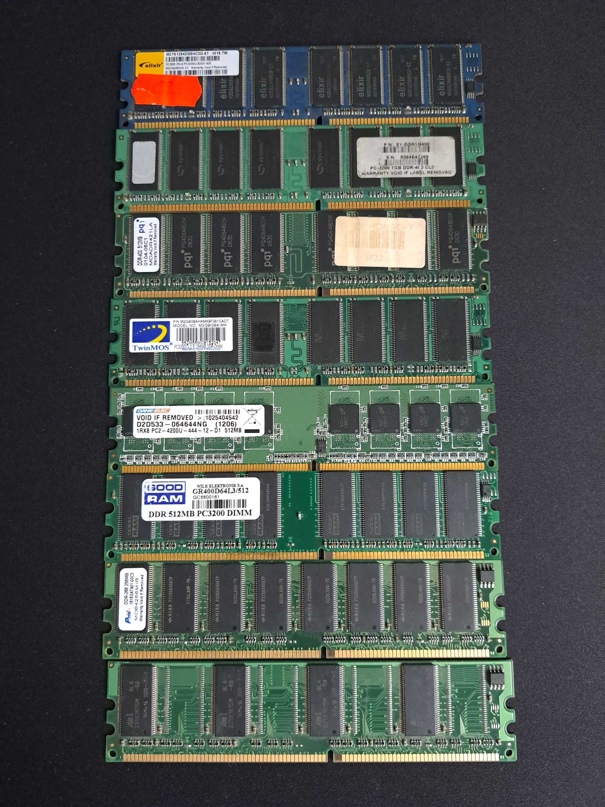 Memorii PC DDR 2 , DDR1 , SDRAM