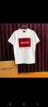 Tricou Barbati Hugo White & Red!