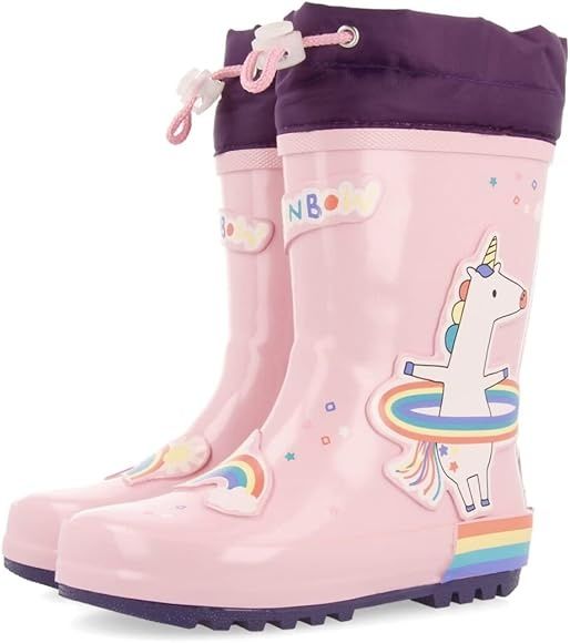 Gioseppo cizme ploaie unicorn curcubeu 28