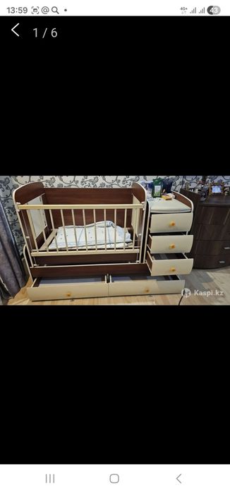 Кроватка трансформер Glamvers Multy б/у Без матраса