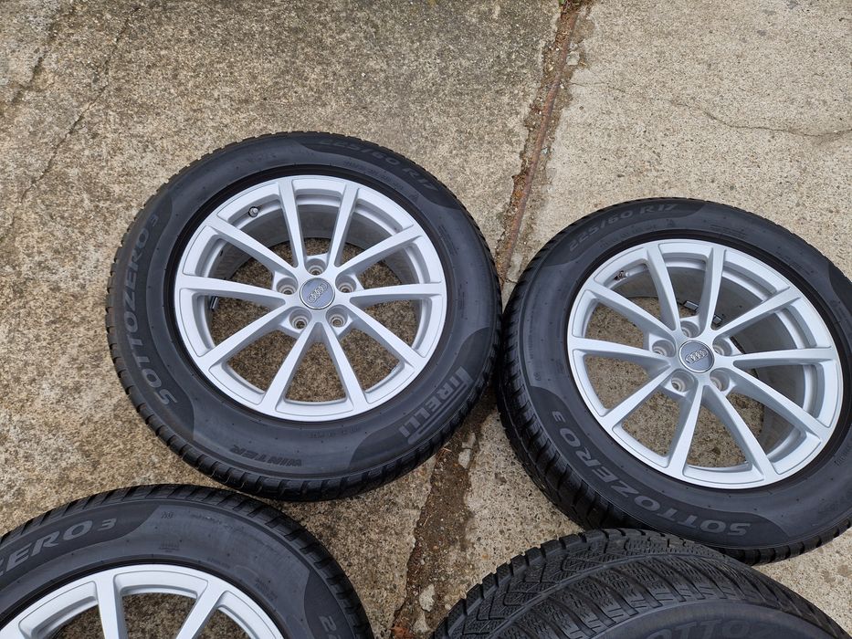 Jante Audi A6 S6 C8 anvelope iarna 225 60 17