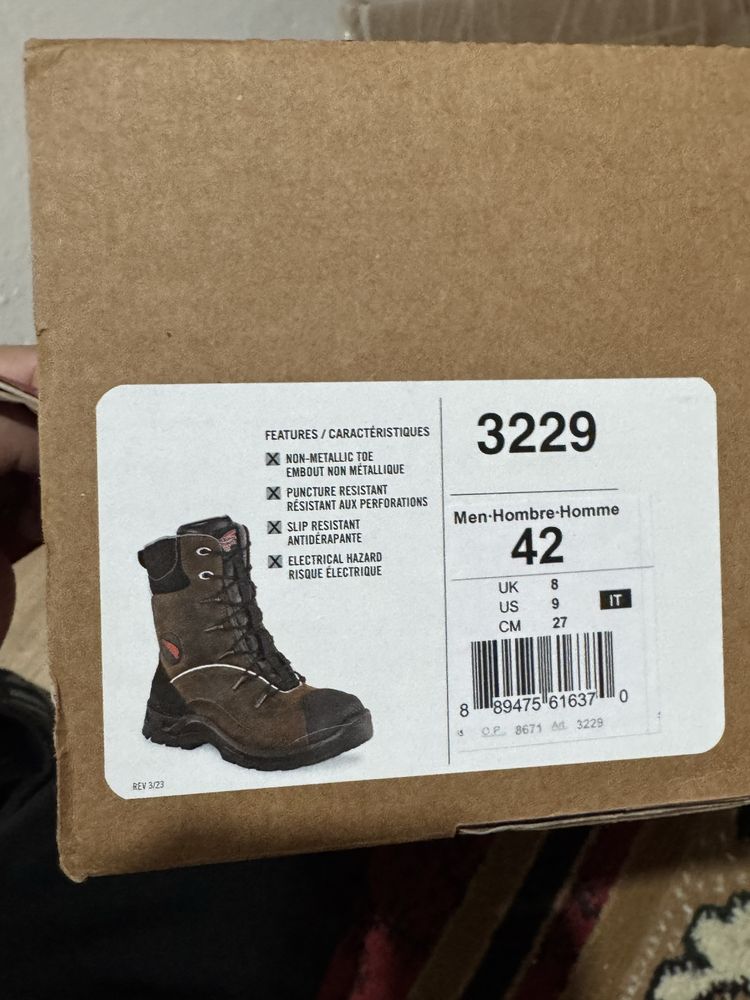Спец ботинки Red wing