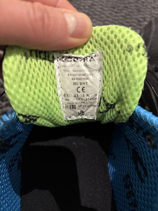 Работни обувки COFRA защитни обувки удароустоичи SAFETY SHOES