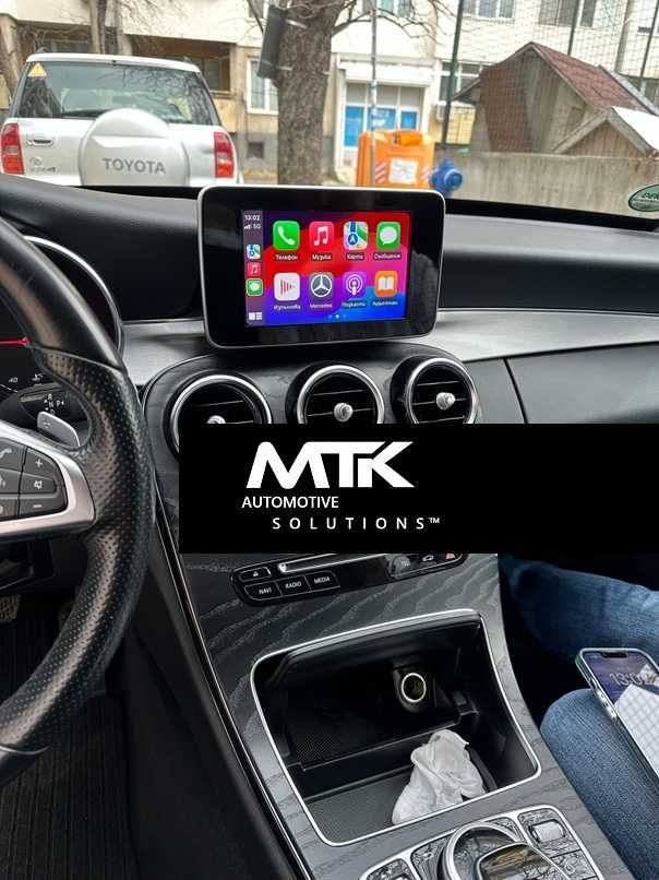 Apple CarPlay C class W205 Android Auto Mercedes W253 GLC