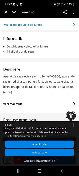 Epilator nou vogoe