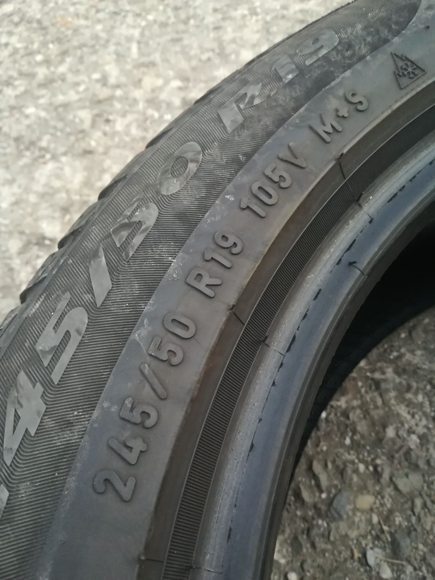 Перфектни 4бр.245/50/19 Pirelli Sottozero 3 dot2521