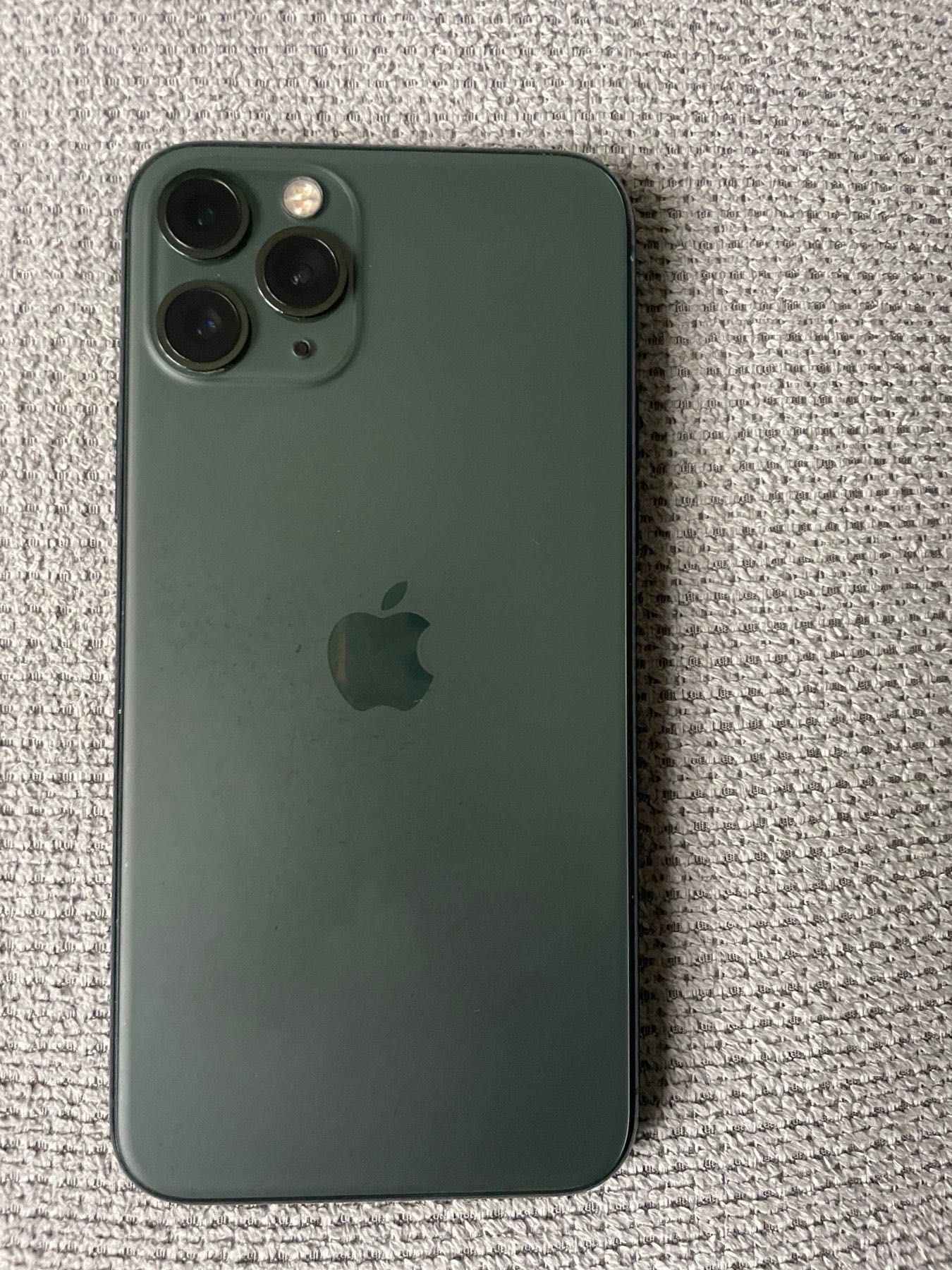 iPhone 11 Pro, 64GB, Midnight Green