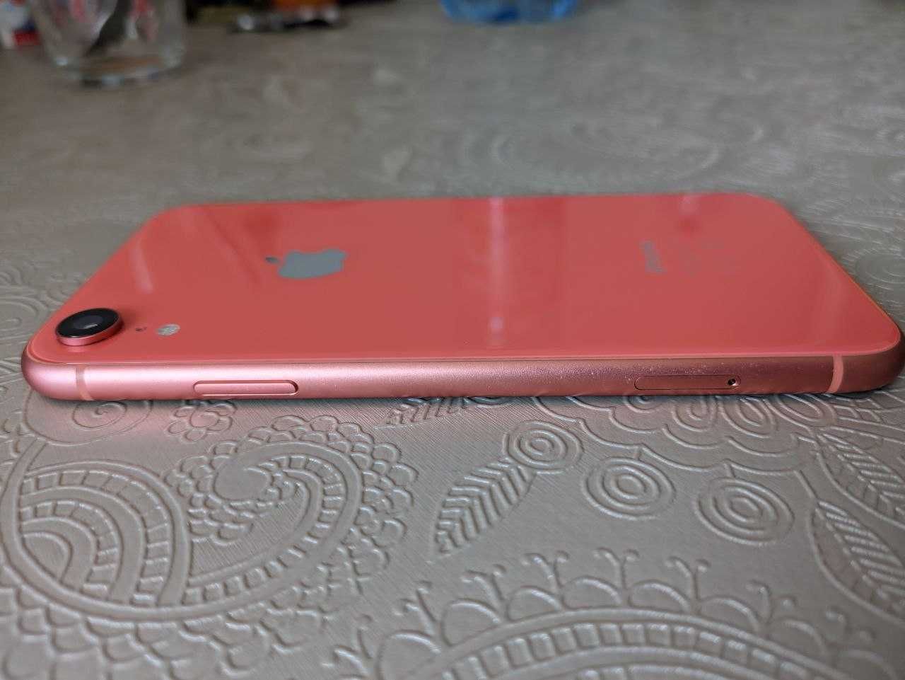 IPhone X XR Portocaliu Coral corai stare impecabila 64GB