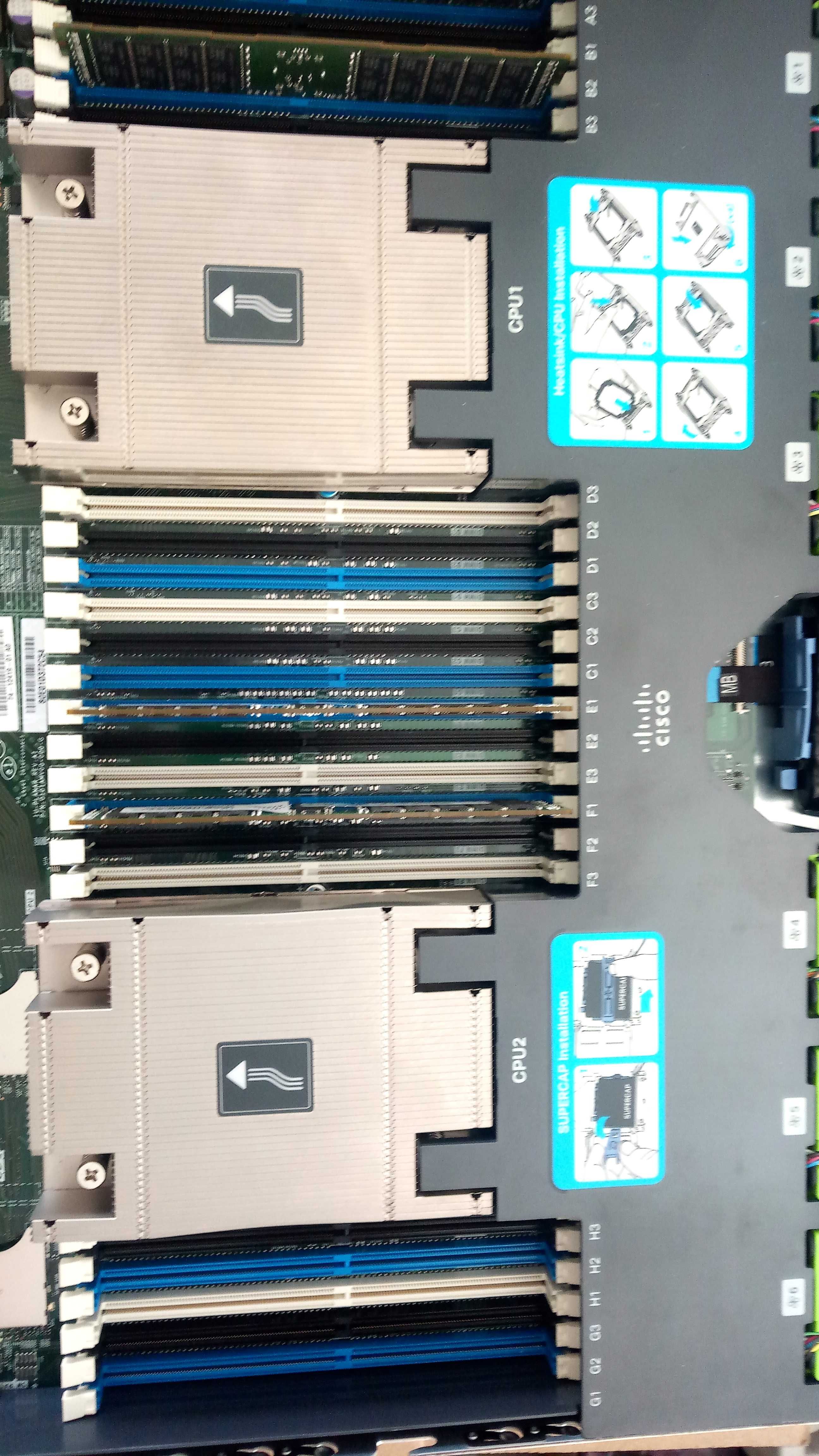 CTO Сървър Cisco UCS C220 M4 2*E5-2620v3 6C 2.4/3.2G 16GB MRAID12G/ZM