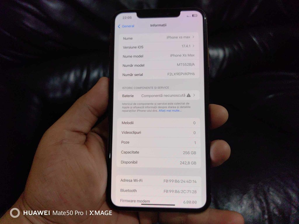 Vând IPhone Xs Max 256Gb