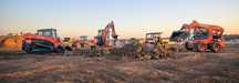 Miniexcavator/minibuldo 3 t cu operator de inchiriat
