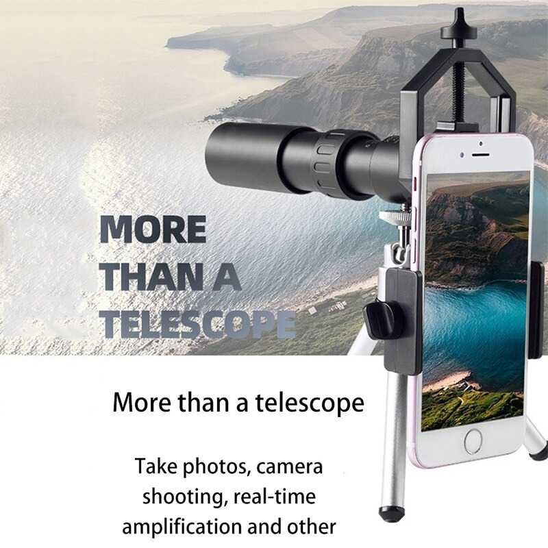 Монокъл STELS MF10, 300x40, Трипод и Универсален Клип