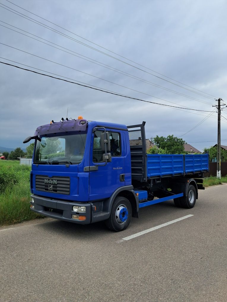 Vând man Tgl 12.240 basculabil pe 3 părți