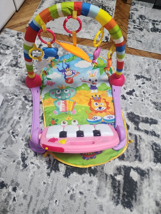 Paturica activitati bebelusi cu ursuleti