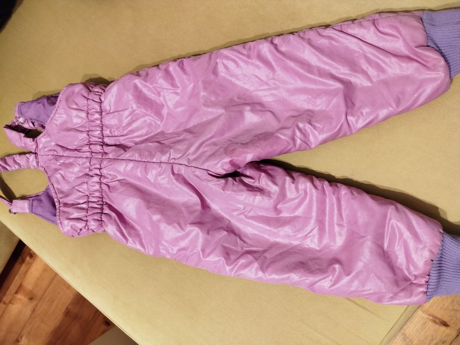 Дънки и зимен гащеризон за сняг за момиче 2-3г