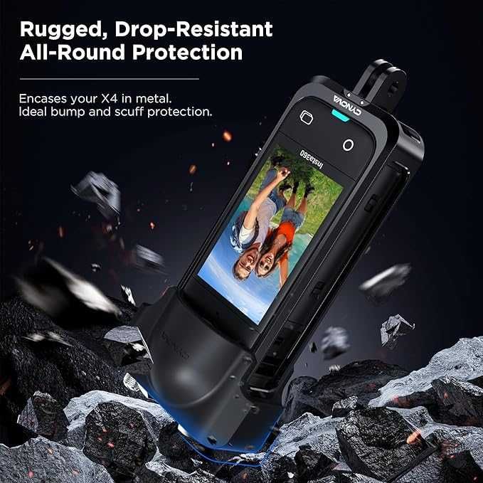 Carcasa protectie metalica Insta 360 X4/X5 Utility Frame NOUA