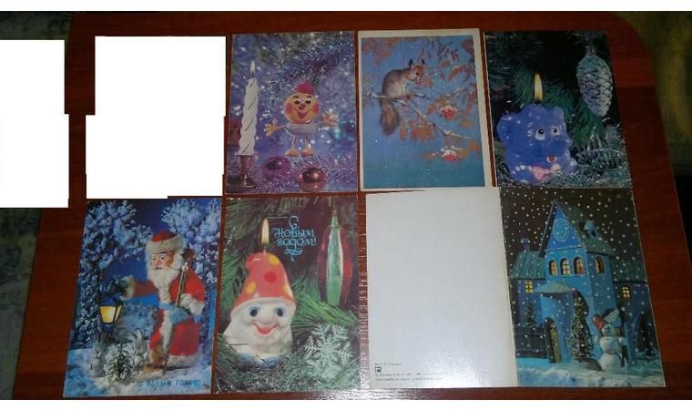 Продам открытки, конверт времён СССР