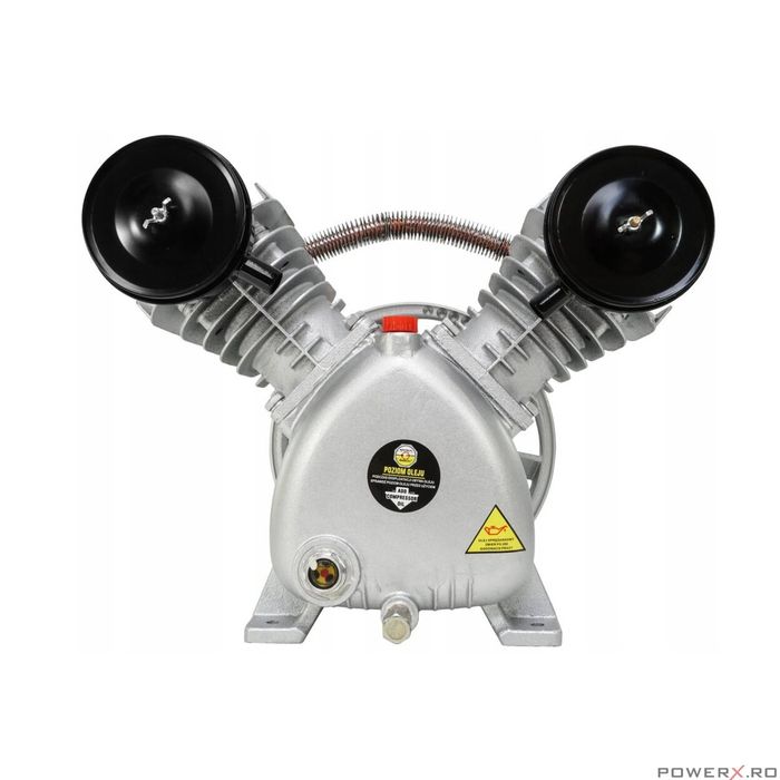 Cap compresor de aer cu 2 cilindri, motor pentru compresor, 2.2kW