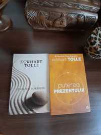 Set 2 carti Eckhart Tolle / Puterea prezentului & Liniștea vorbeste