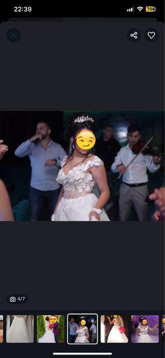 Vând rochie de mireasa !