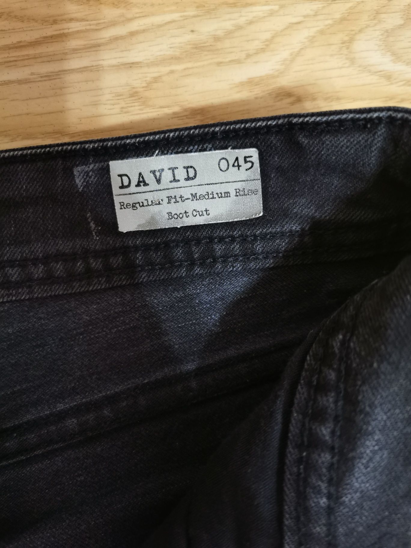 Blugi negri barbati Colins model David