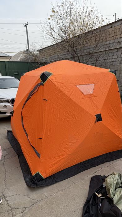 Новая палатка куб,