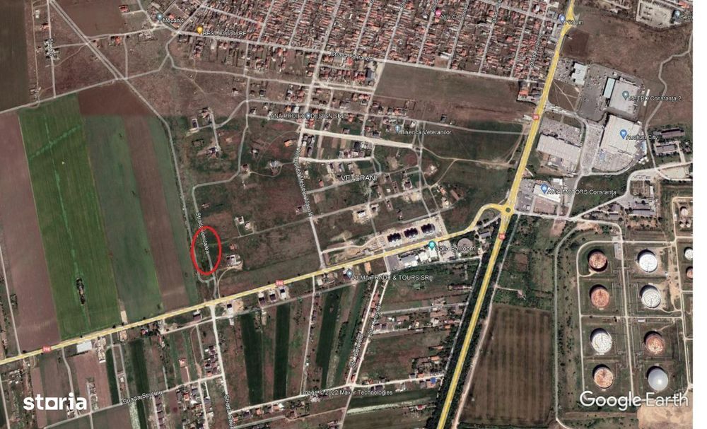 Teren de vanzare Constanta zona veterani km 5