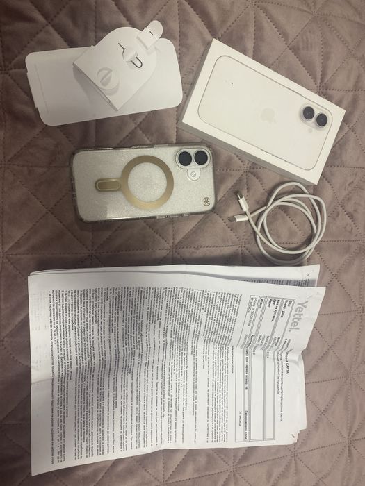 Iphone 16 white 256GB